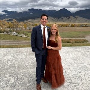 Revelry Rust Maxi Dress - Petite